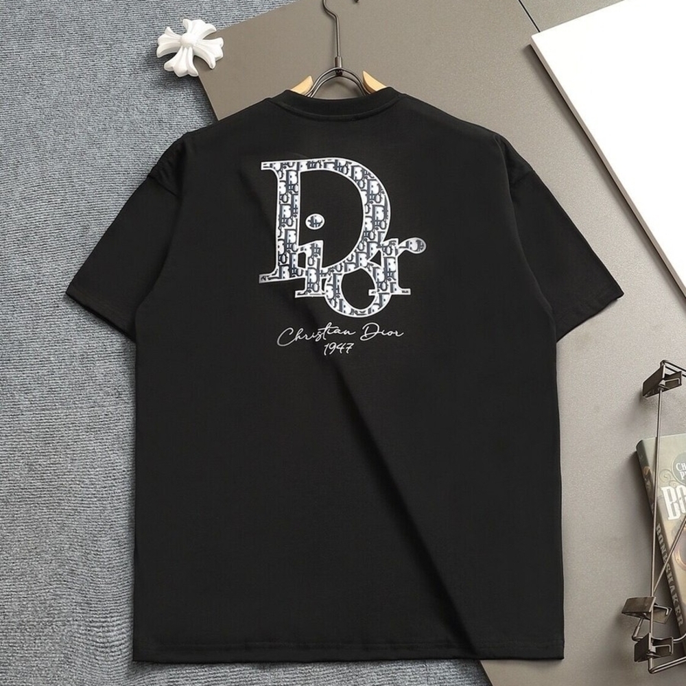 Dior Black Graphic T-Shirt Unisex